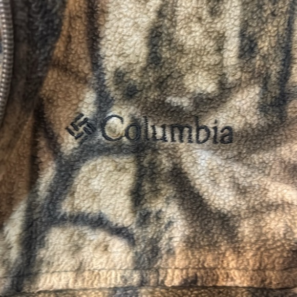 Columbia Camouflage Fleece Jacket - Picture 2 of 6